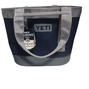 YETI Camino Carryall 35 Tote Bag Navy Blue Waterproof Utility Bag Durable Rugged